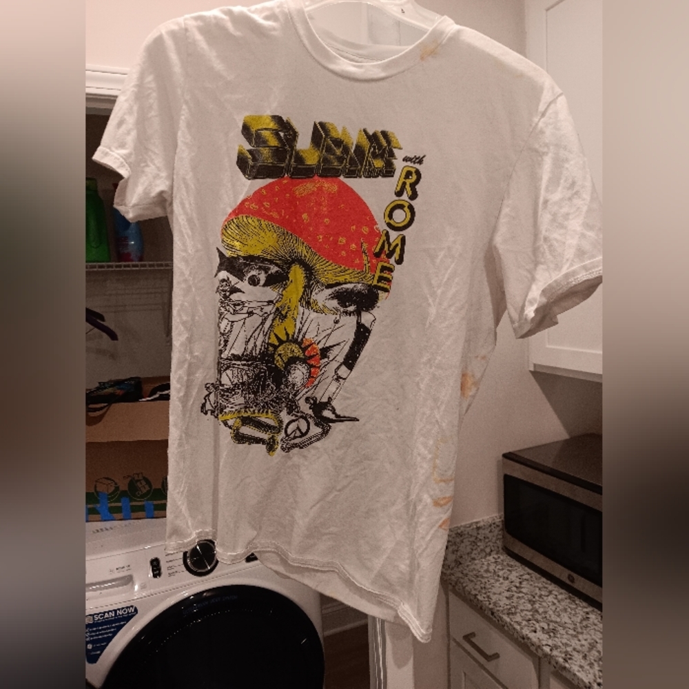Sublime with Rome June 2022 Wilmington NC t-shirt Wyatt size medium stained